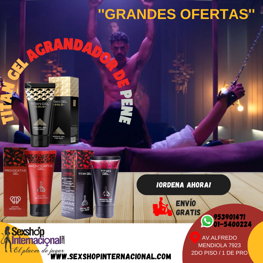 SET DE 3 TITAN GEL AGRANDADOR DE PENE